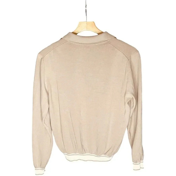 Reiss 1/4 Zip Pullover Polo Jumper Sweater - Picture 8 of 11